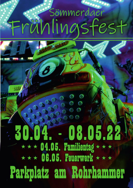 Frühlingsfest in Sömmerda.