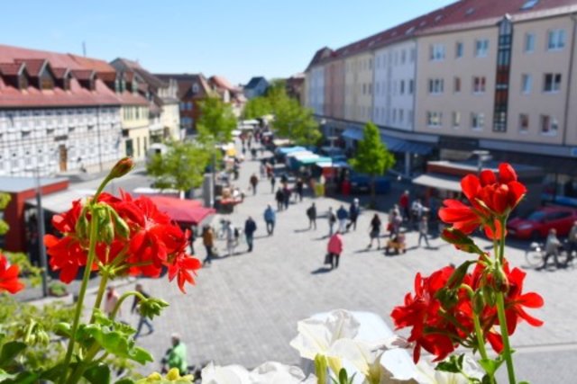 10 Jahre Wochenmarkt in Sömmerda