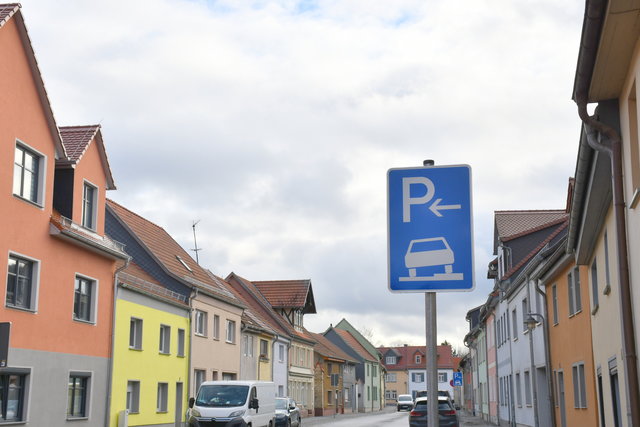 Parkschild in der Neutorstraße