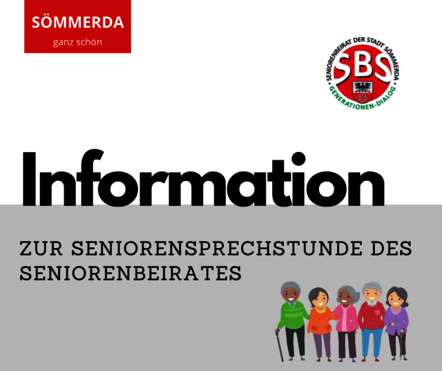 Information des Seniorenbeirates