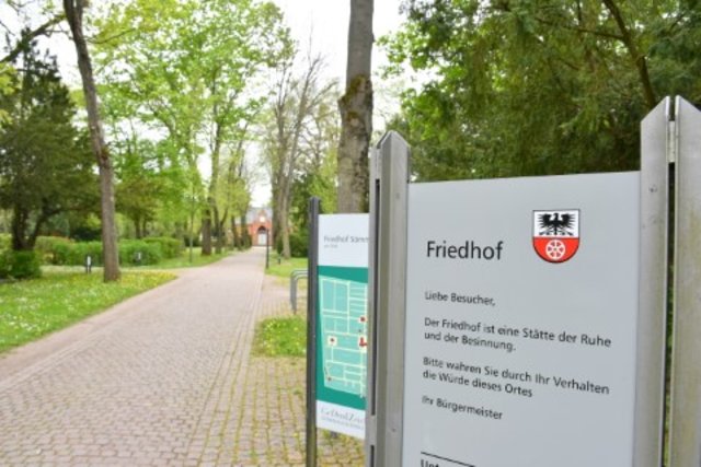 Städtischen Friedhöfe in Sömmerda und den Ortsteilen wieder geöffnet.
