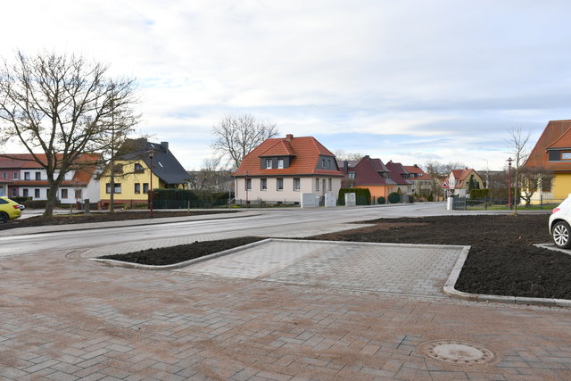 Der neu gestaltete Puschkin-Platz mit anliegenden Straßen