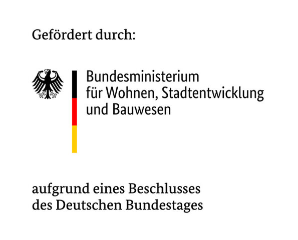 Das Logo des Bundesministeriums für Wohnen, Stadtentwicklung und Bauwesen