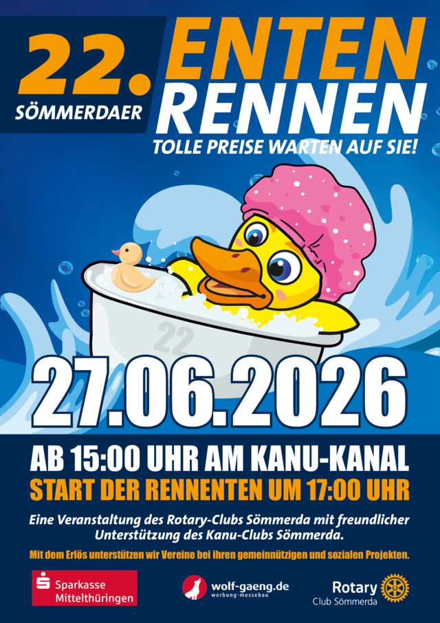 22. Entenrennen Sömmerda 22. Entenrennen Sömmerda