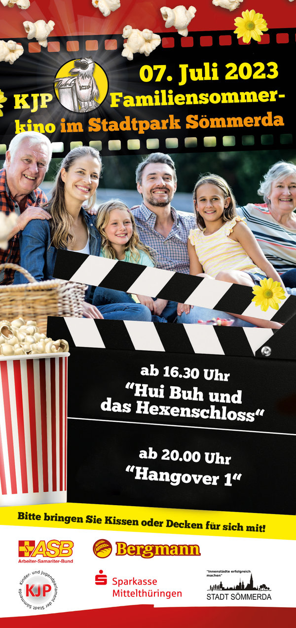 Flyer Familiensommerkino Flyer Familiensommerkino vorne