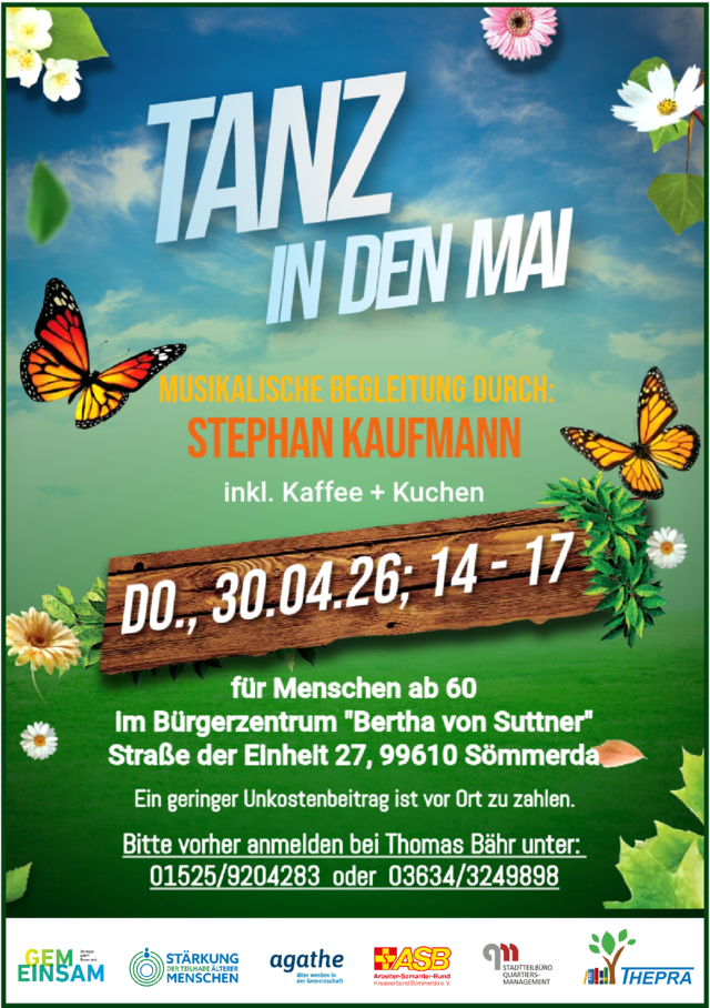 Tanz in den Mai Plakat