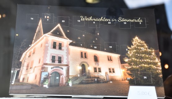 Adventskalender Sömmerda ab sofort in der Tourist-Information erhältlich.